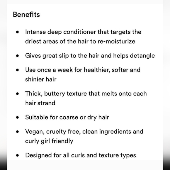 NEW! Curlsmith, Double Cream Deep Quencher - 2fl oz/59ml - BUNDLE of 2! - Picture 5 of 8